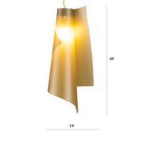 Lampadario Linea Zero VELA S50 ORO