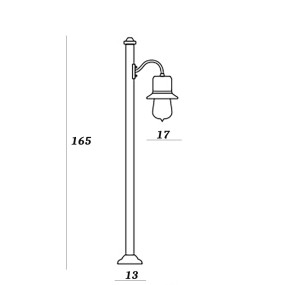 Lampioncino Toscot NOVECENTO 932 GS