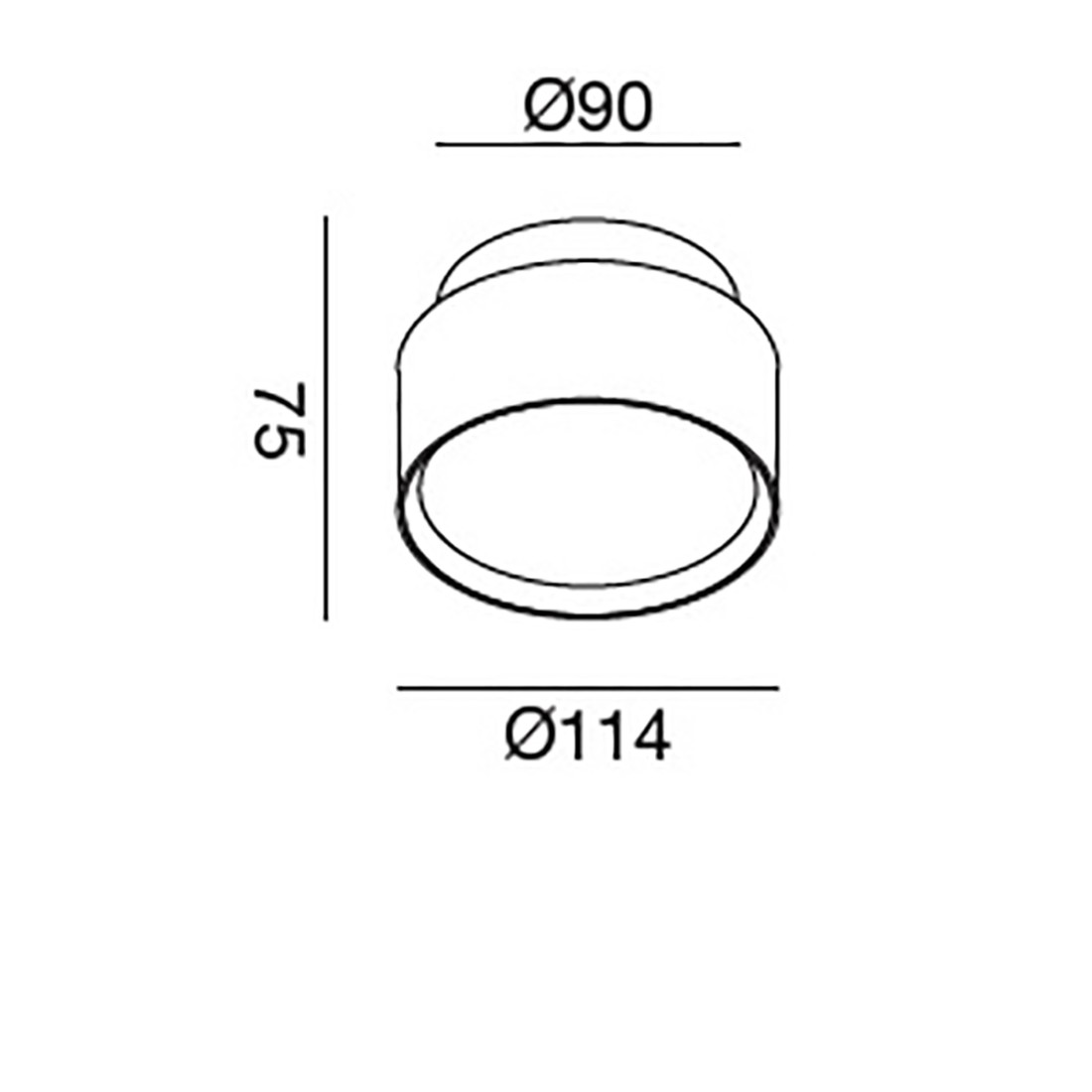 Plafonnier LED Gea Led GFA1071