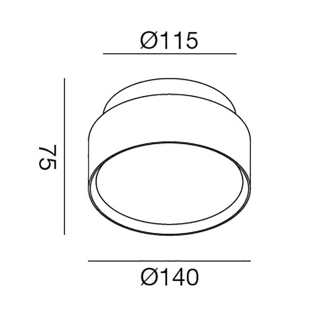 Plafonnier Gea Led GFA1072