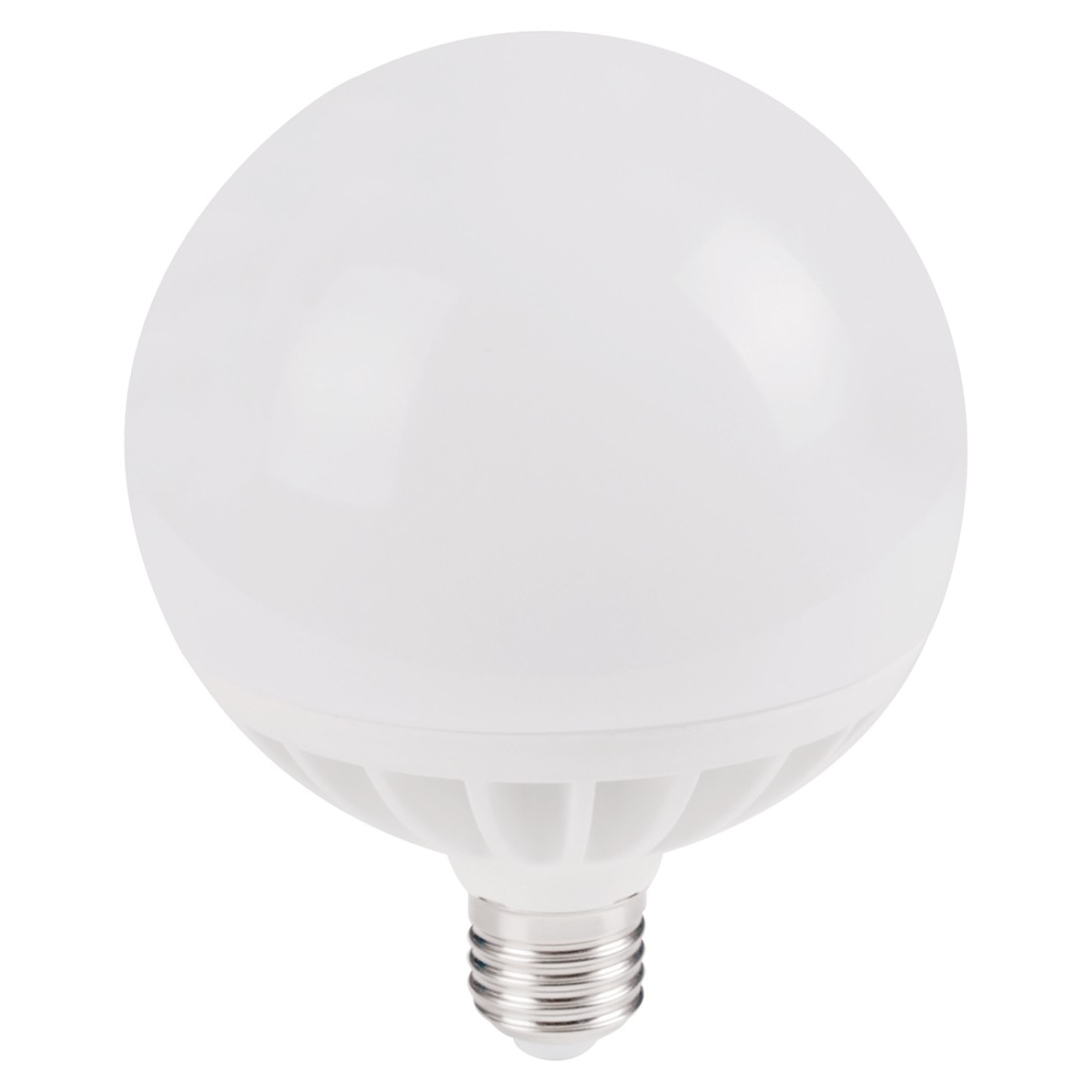 Bombilla LED 7W en esfera plástico opal, gota, luz fría