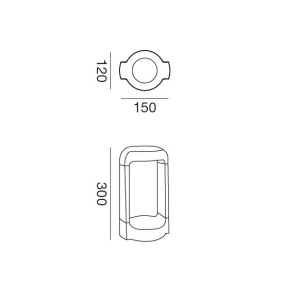 Aluminiumlaterne Gea Led...