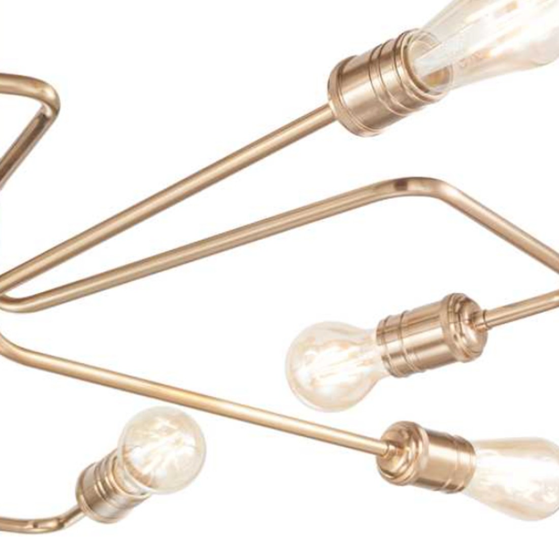 Plafoniera classica, stile, bracci, ottone invecchiato, e27 led.