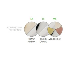 Plafón moderno Top light FUTURE 1155CR S5 TMIX MC E27 LED