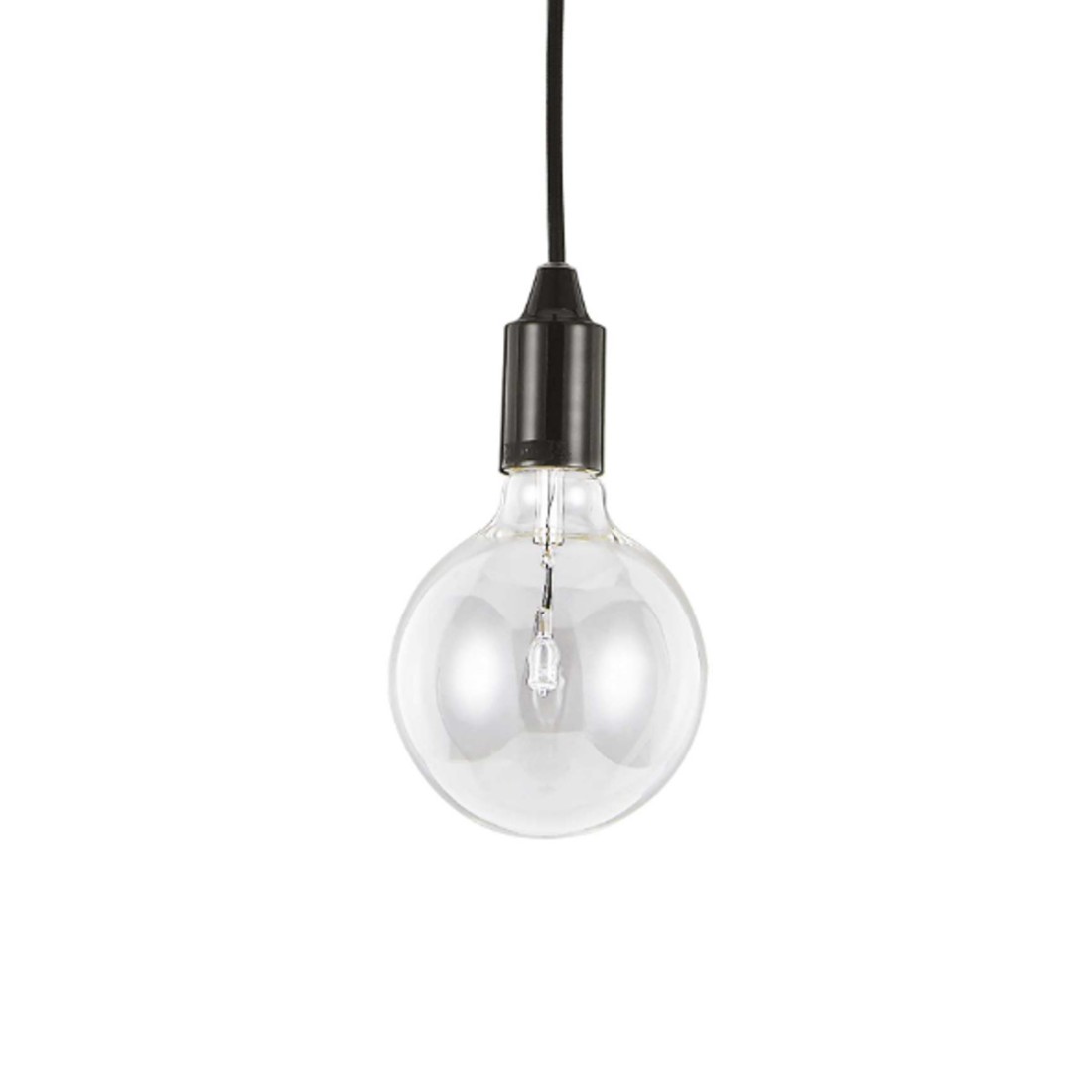 Suspension Edison sp1, seule monture avec ampoule visible, E27. LED