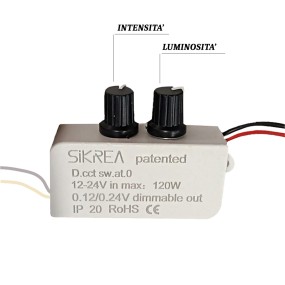 Sikrea LED moderne Sikrea NOEMI SR B 33847 dimmable