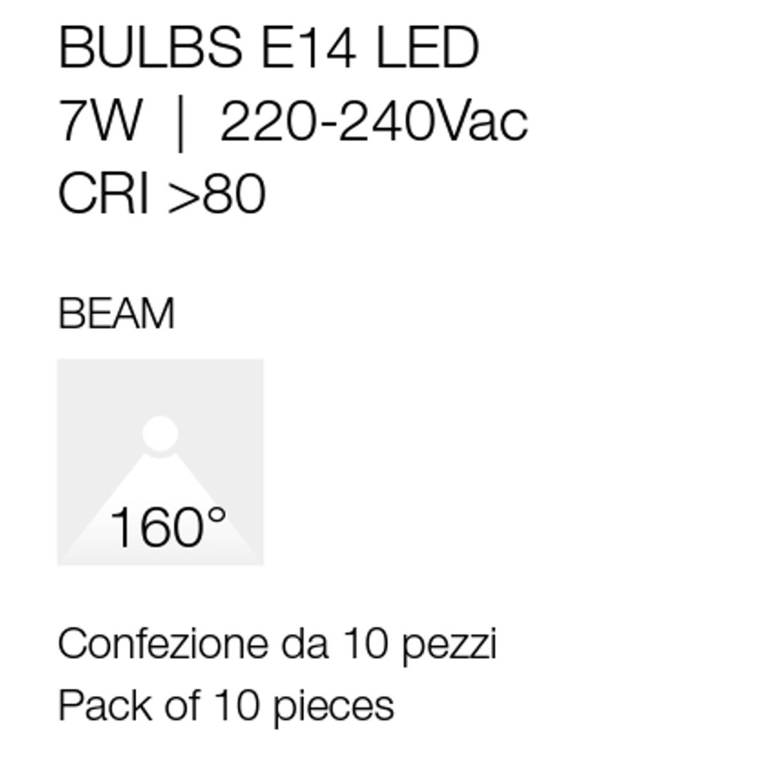 Bombilla led oliva 7W pequeña universal E14...