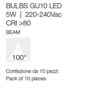 Pack de 10 ampoules Gea Led GLA242