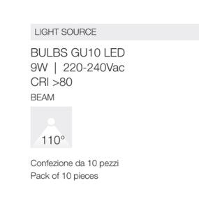 Packung mit 10 Gea Led...