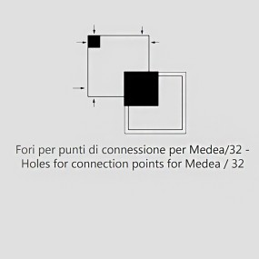 Sikrea MEDEA 32 B 8262 aplique moderno