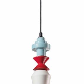 Ferroluce Decò lustre en céramique LARIAT C2511 E27 LED