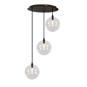 Lampadario moderno Illuminando PALLINA SP TO 3 NR