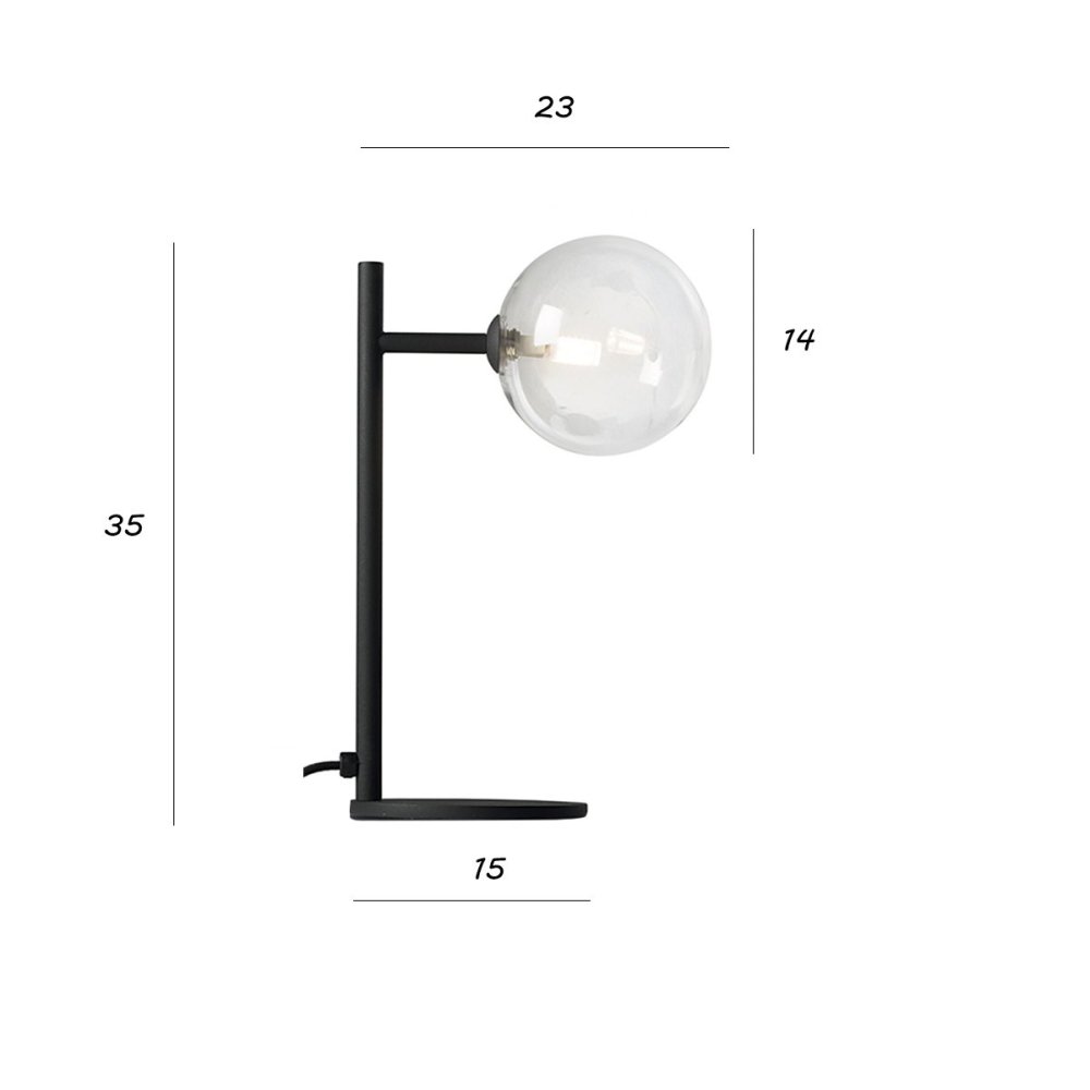 Moderner Lampenschirm, der BOLLE LUBOLLE1NRTR G9 LED Illuminando