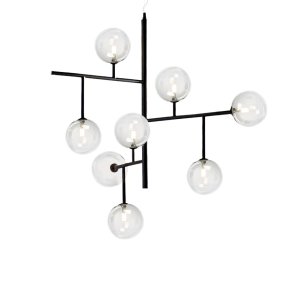 Lampadario moderno Illuminando BOLLE SP9 NR