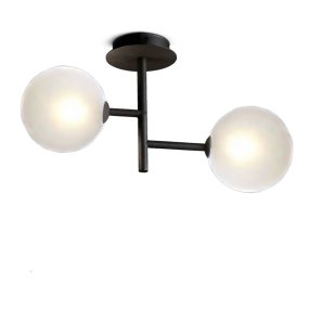 Plafoniera applique moderna Illuminando BOLLE AP2 NR