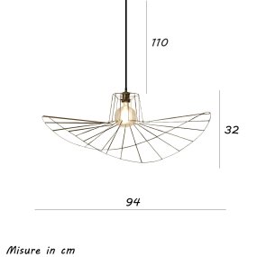 Lustre classique Illuminando SOMBRERO SP E27 LED