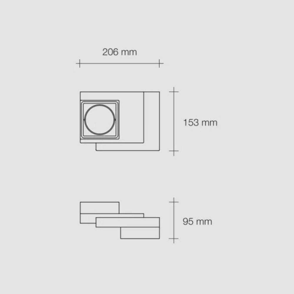 Applique SIBARI T380 di Sforzin illuminazione