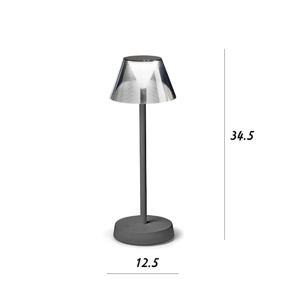 Lampe de bureau LED avec avec variateur tactile d'intensité Nele