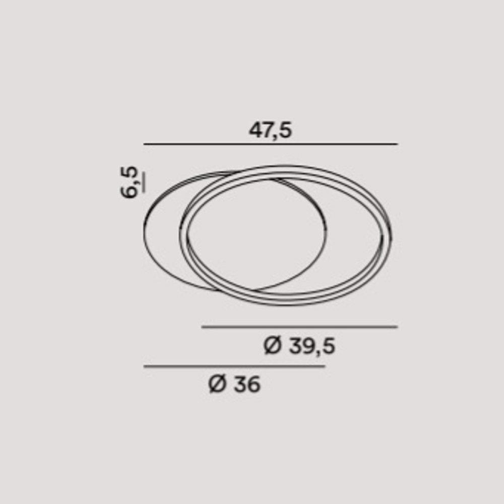 Moderne Deckenleuchte Perenz beleuchtet ORBIT 8194 LED