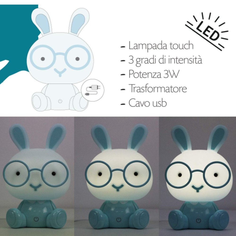 Lampe de chambre Darklight ONLI BUNNY DKL071 LED