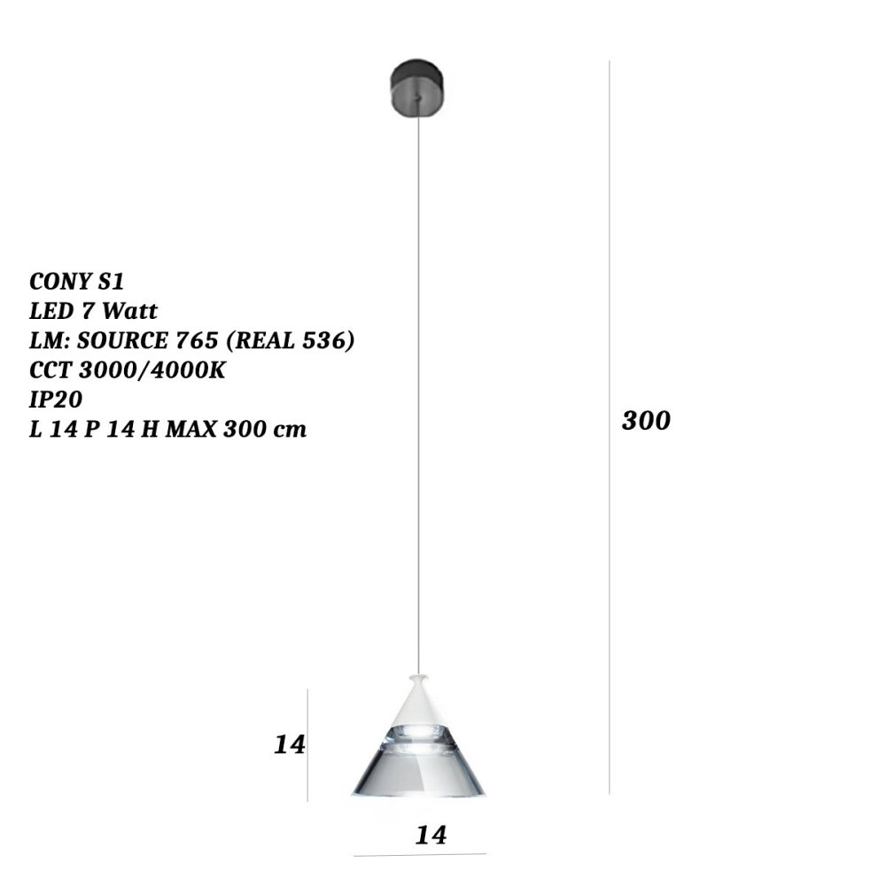 Lustre LED Promoingross CONY S1