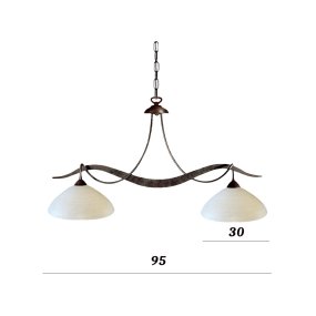 Lampadario classico Due P illuminazione YOKE 2712 S2