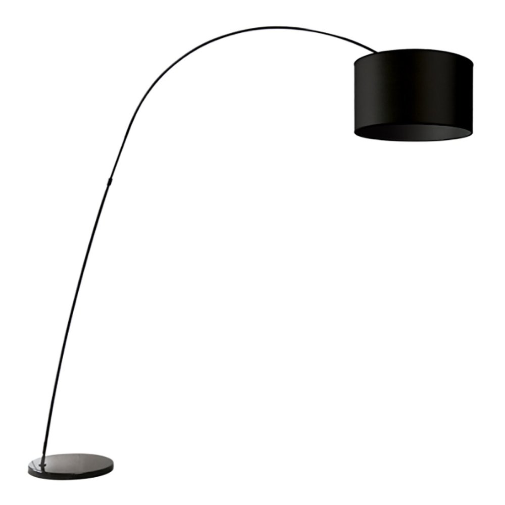 Lampadaire en arc moderne PAN International BOW TER098 NOIR