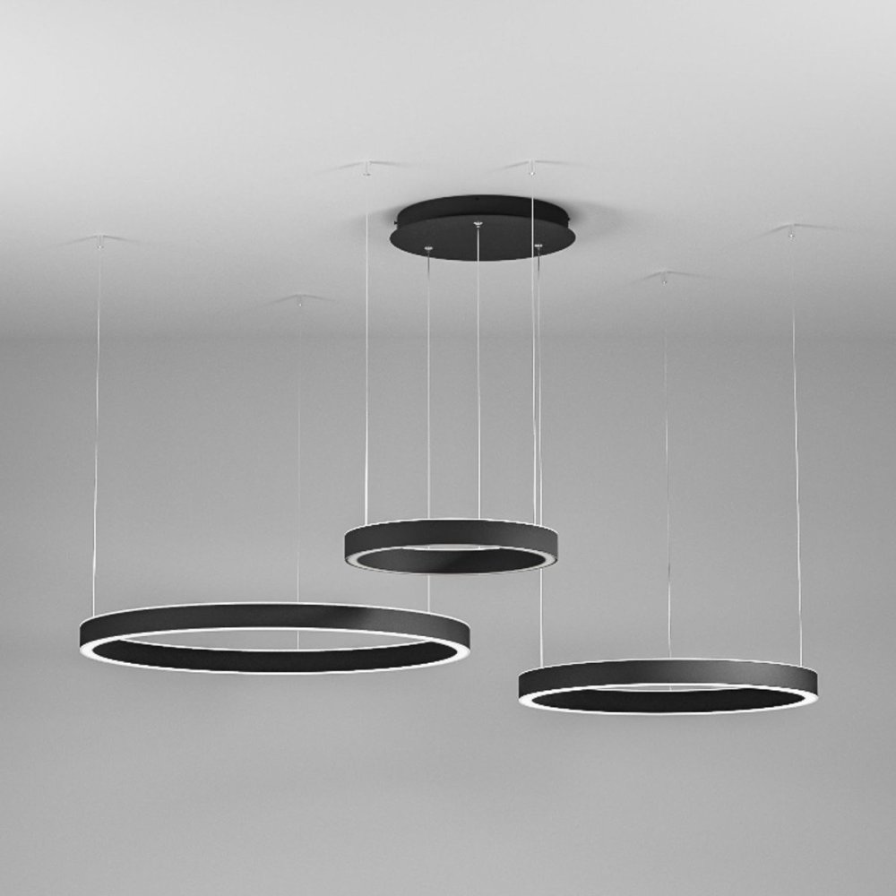 Lustre moderne Gea Luce CRISEIDE S3D N LED