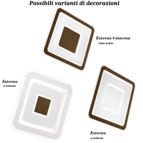 Klassische Deckenleuchte Promoingross HALO Q35 RU LED CCT