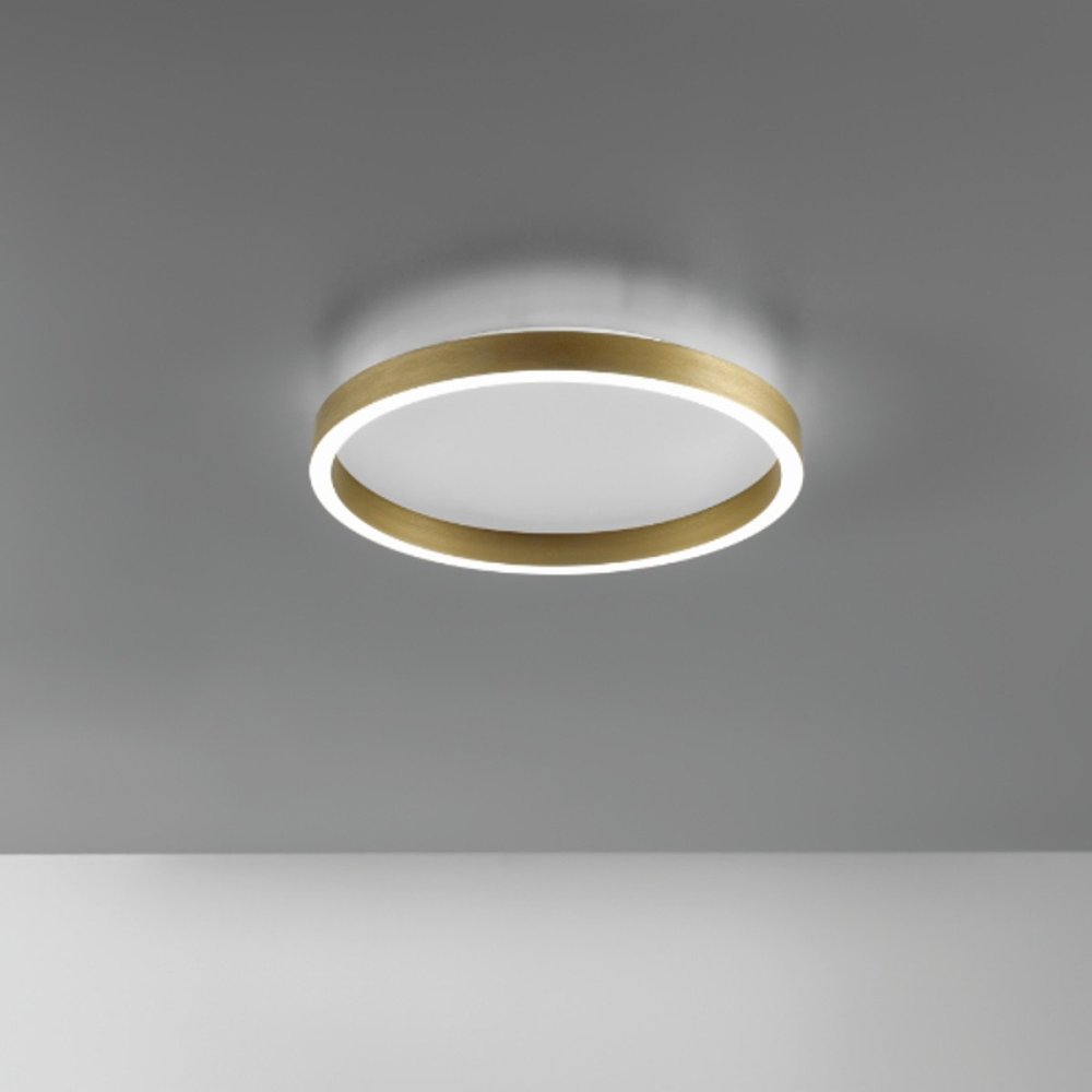 Lámpara de techo clásica Gea Luce AELA PP OR LED