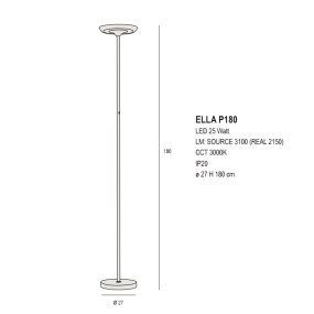 Lampadaire Promoingross ELLA P180