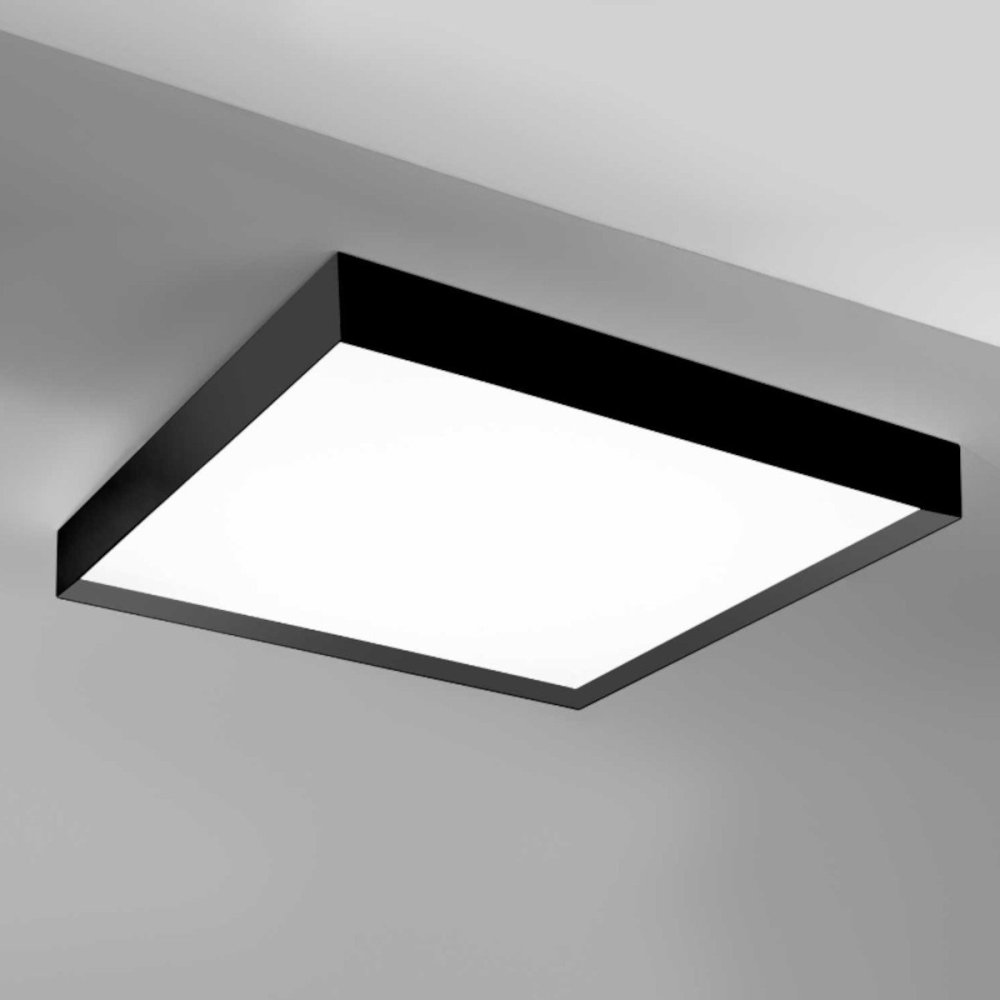 Plafonnier moderne Gea Luce AOI PG N LED