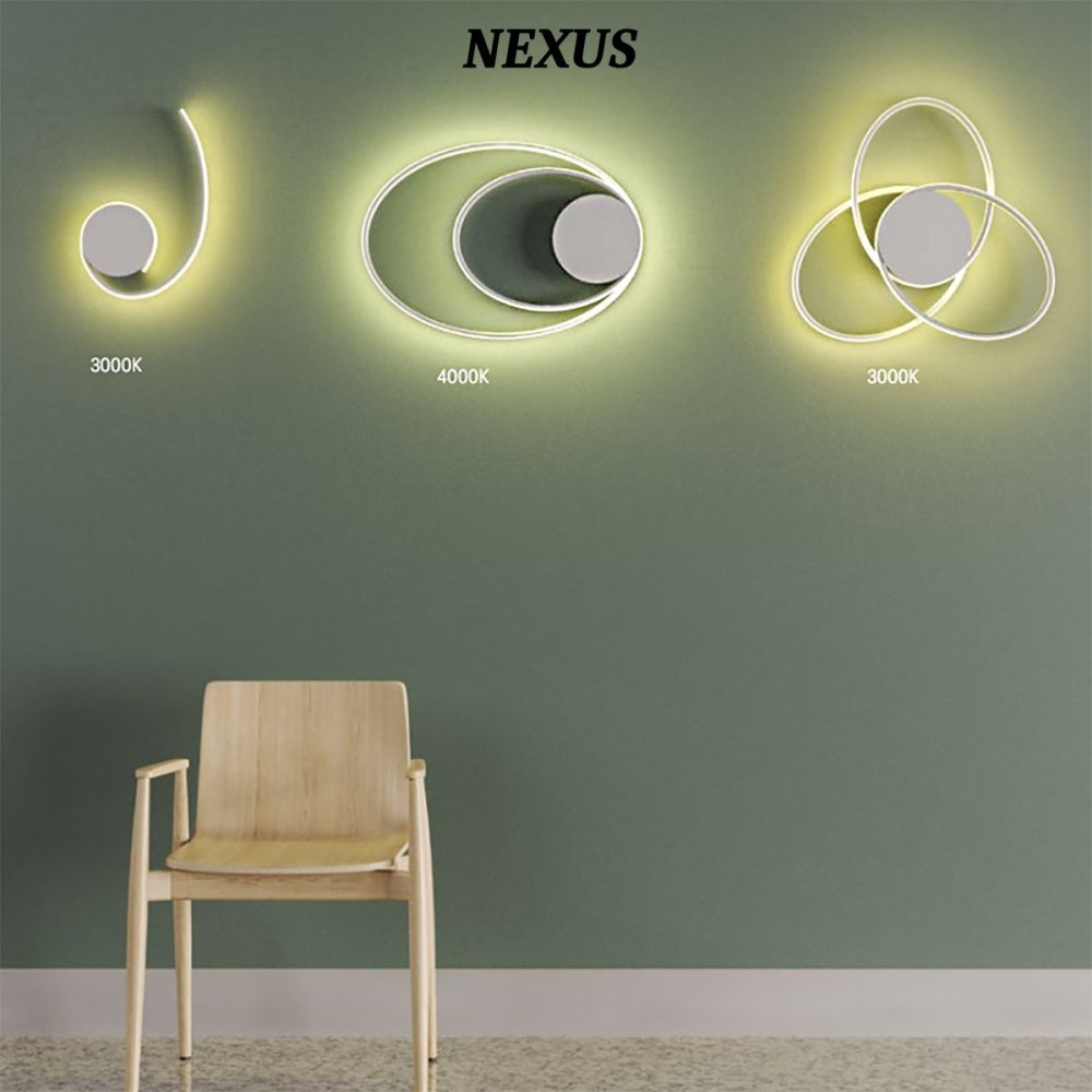 Redo group Applique murale moderne LED NEXUS 45W