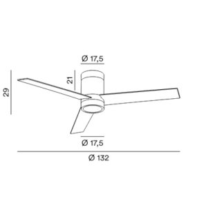 Ventilatore ANTARES Perenz illumina