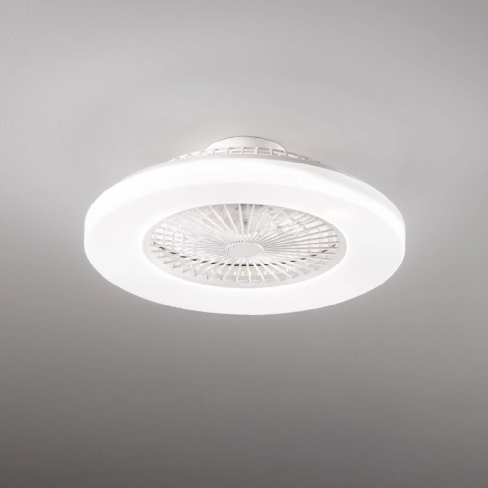 Moderner Ventilator Perenz RING 7174 B CT LED