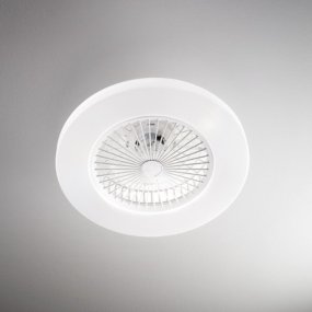 Moderner Ventilator Perenz RING 7174 B CT LED