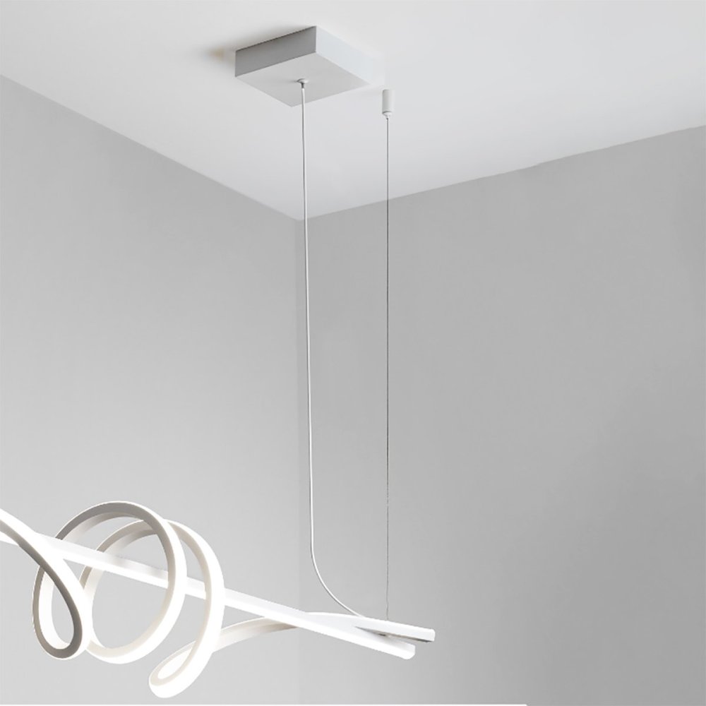 Promoingross LED-Kronleuchter CURL S120 b