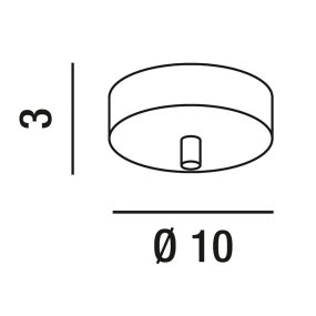 Sockel Perenz 6247 Rosette