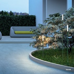 Lampioncino picchetto giardino Redo group TORCH