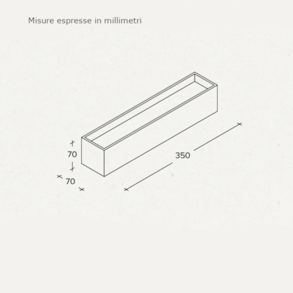 Applique moderno Sforzin HERMIONE T209 G9 LED