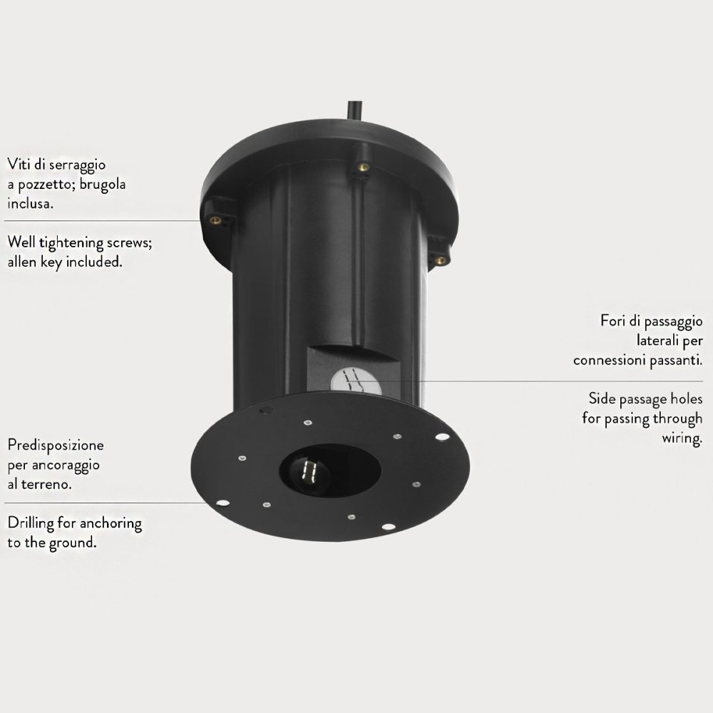 Faretto incasso PAN International BART MULTILED ADJUSTABLE 3x2W