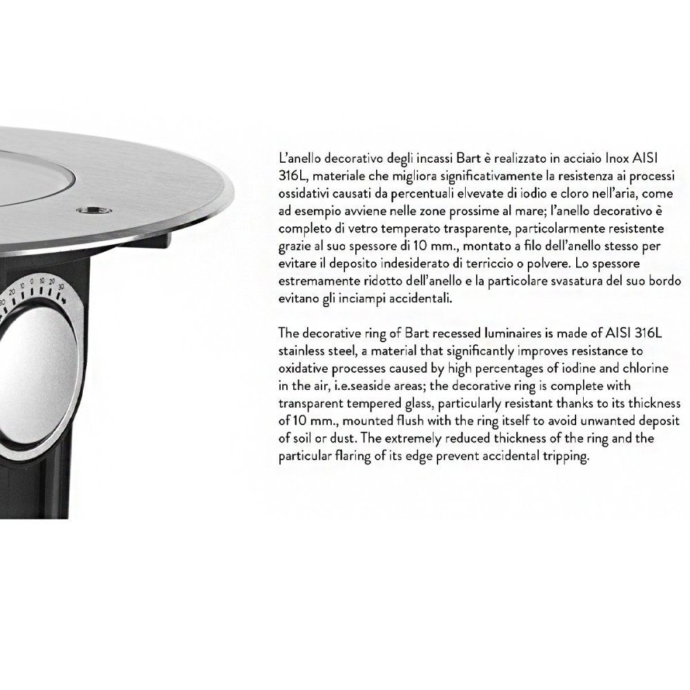 PAN International BART MULTILED FIX RGB Einbaustrahler