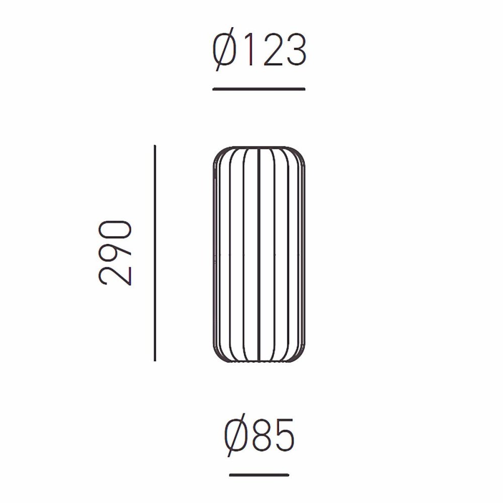 Lustre classique Gea Luce RAIKA VP B1 E27 LED