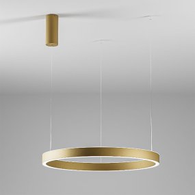 Lampadario moderno Gea Luce CRISEIDE S 1P LED sospensione anello lampad soffitto