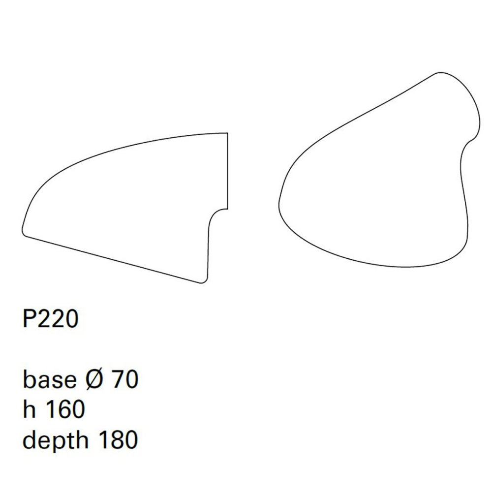 Toscot MARION P220 IP55 Außenwandleuchte