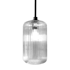 Gea Luce RAIKA VG B1 suspension en verre blanc