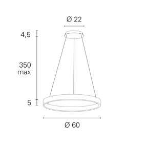 Lampadario led BAHIA GRF16112