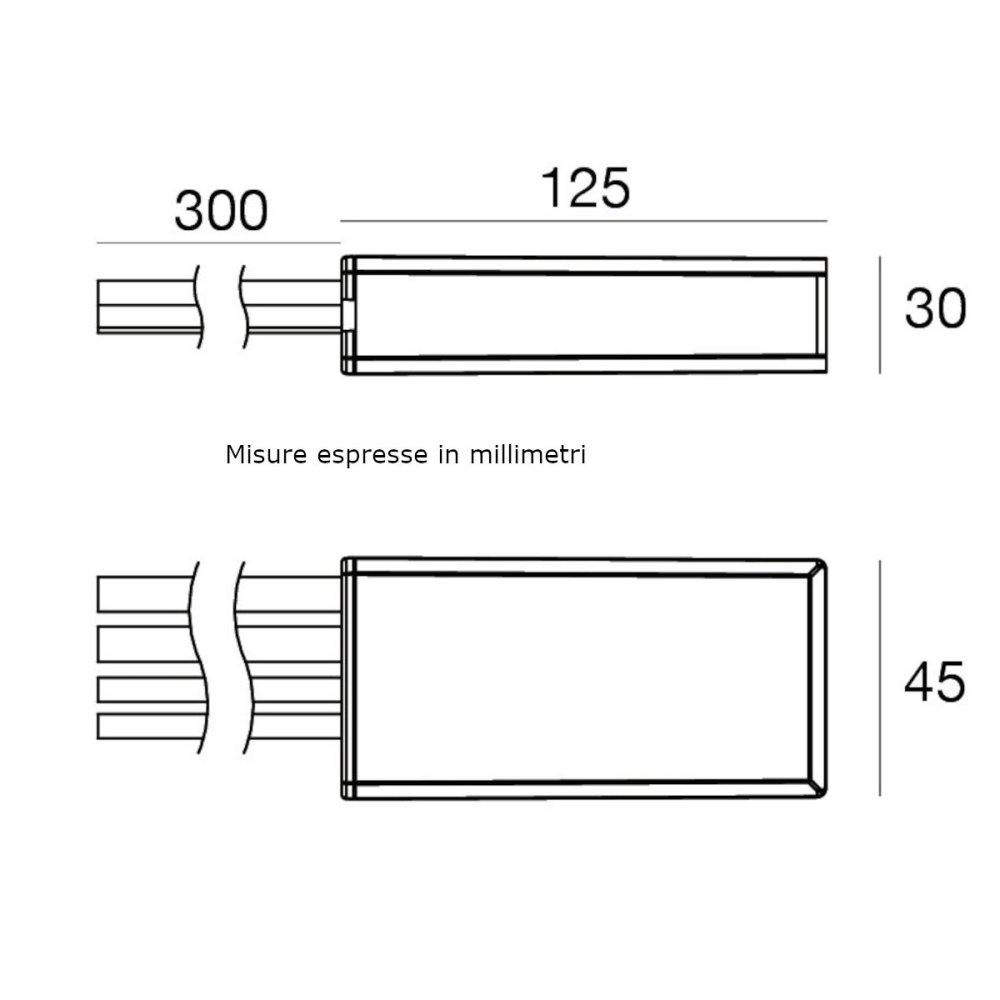 Fuente de alimentación Linea Light SUB C-E200003 ACQUALED PRO