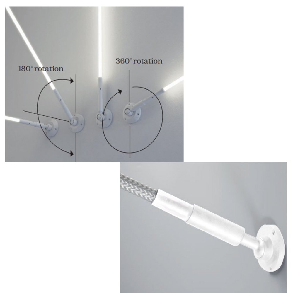 Flexibler LED-Streifen Redo Group FREEDOM 360 90W WEISS