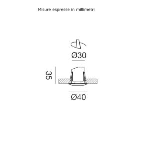 Gea Led spot encastrable...